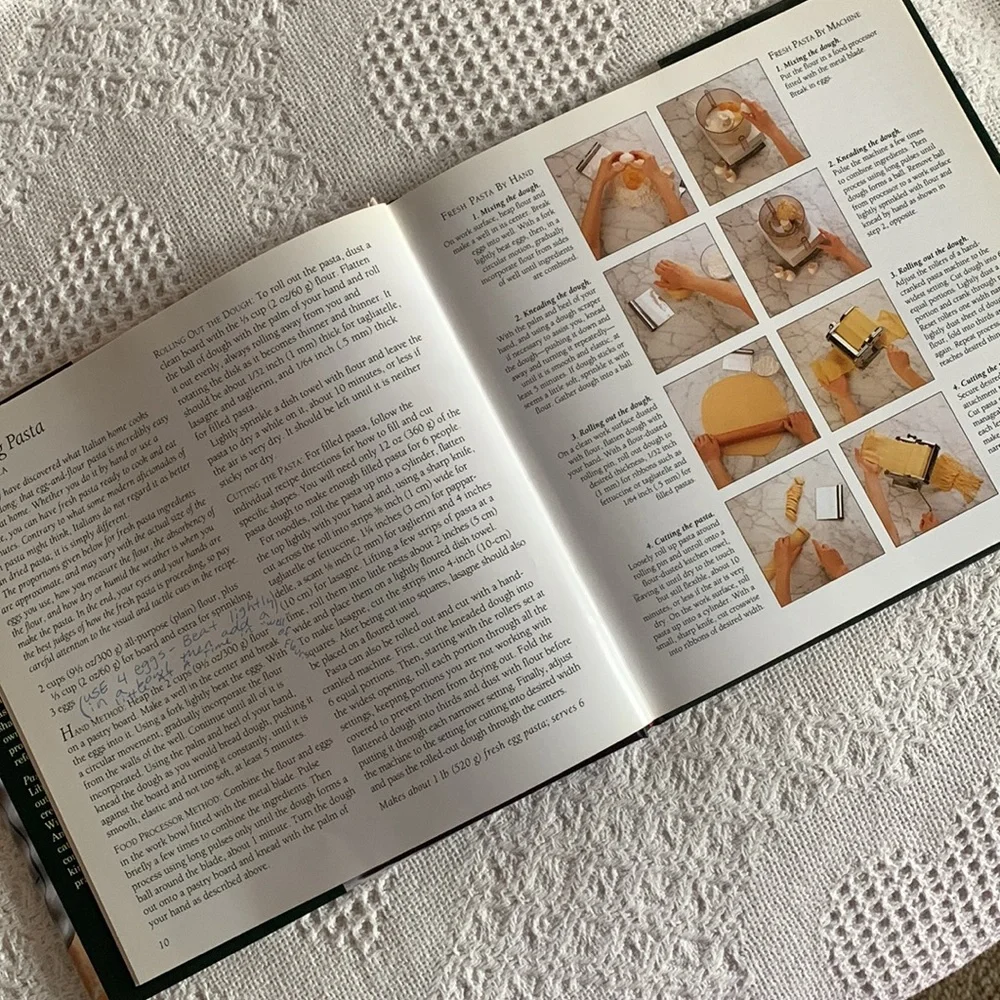 Williams–Sonoma Kitchen Library Pasta/Stir-fry hardcover cookbooks set of 2